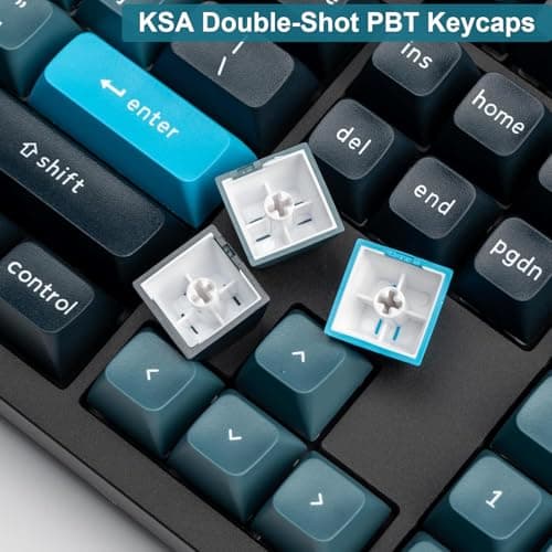 Keychron Q6 Pro RGB Bluetooth/Wireless/Wired Keychron K Pro Red Gaming Keyboard image