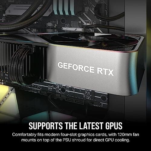 Corsair 3000D ATX Mid Tower Black RGB AIRFLOW Tempered Glass image