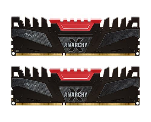PNY Anarchy X Black / Red DDR3-2666 CL12 16GB (2x8GB) main image