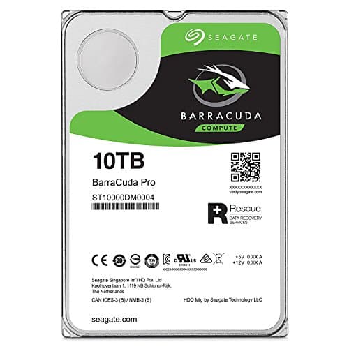Seagate BarraCuda Pro 10TB 3.5" HDD 7200RPM SATA Internal main image