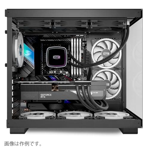 PC Cooler C3 T500 ARGB ATX Mid Tower Black Tempered Glass Side Panel, USB 3.2 Gen 2 Type-C, USB 3.2 Gen 1 Type-A image