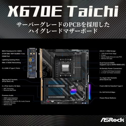 ASRock X670E Taichi DDR5 EATX image