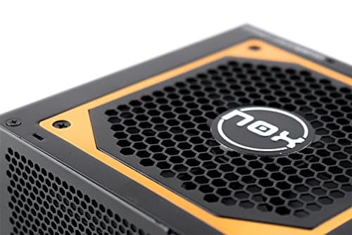 NOX URANO VX Black / Orange 650W Non-Modular 80+ Bronze Certified image