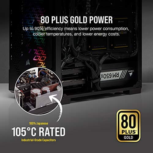 Corsair RM650x 650W 80+ Gold Fully Modular image