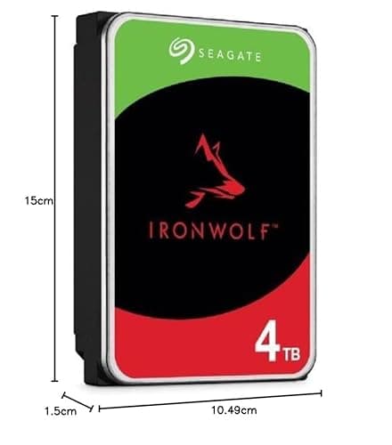 Seagate IronWolf NAS 4TB HDD 3.5" 5400RPM SATA image