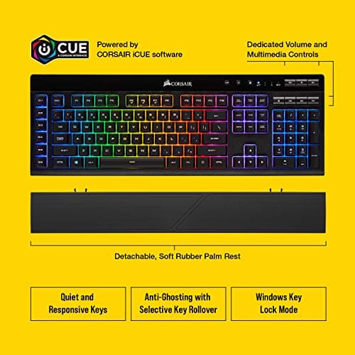 Corsair K57 RGB Bluetooth Gaming Keyboard image