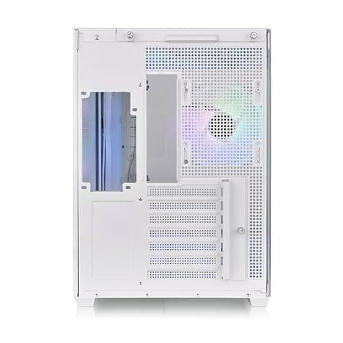 Thermaltake View 380 ARGB ATX Mid Tower White with Tinted Tempered Glass Side Panel and USB 3.2 Gen 2 Type-C, USB 3.2 Gen 1 Type-A image