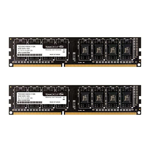 TEAMGROUP Elite Black DDR3-1600 CL11 16GB (2x8GB) main image