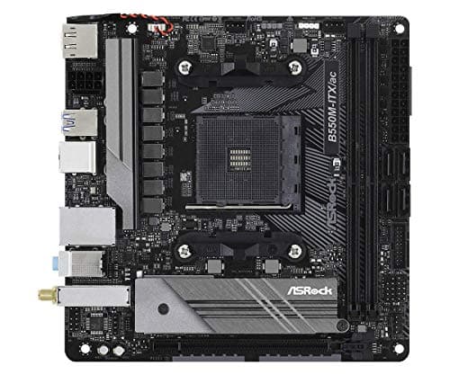 ASRock B550 B550M-ITX/ac AM4 DDR4 Mini ITX image