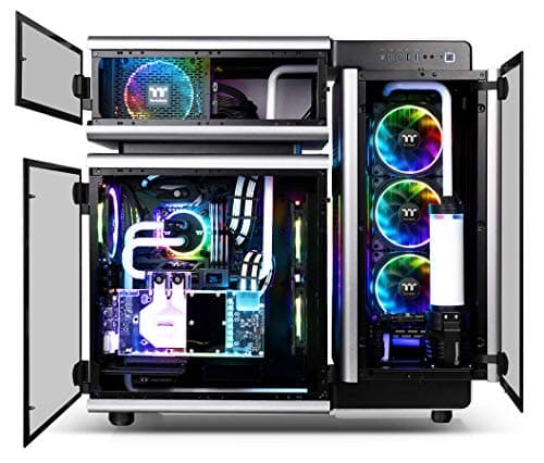 Thermaltake Level 20 ATX Full Tower Black / Silver Tempered Glass Side Panel image