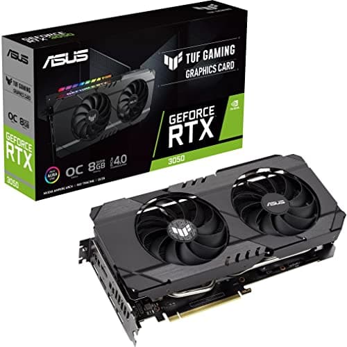 Asus TUF GAMING OC GeForce RTX 3050 8GB GDDR6 Black image