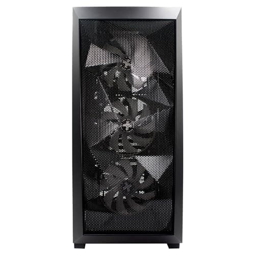 Xilence Xilent Breeze ATX Mid Tower Black with Tempered Glass Side Panel and USB 3.2 Gen 1 Type-A image