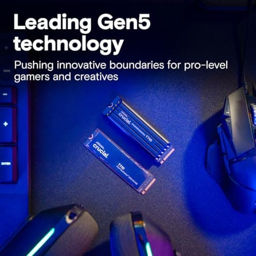 Crucial T710 2TB SSD M.2-2280 PCIe 5.0 X4 NVMe image