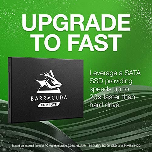 Seagate BarraCuda Q1 480GB SSD 2.5" SATA 6.0 Gb/s image