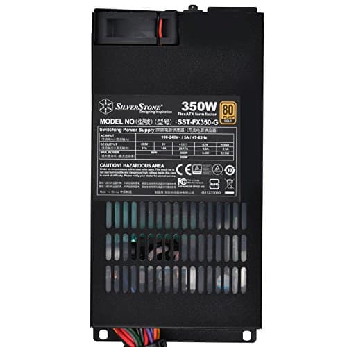Silverstone FX350-G Black Flex ATX 350W Non-Modular 80+ Gold image