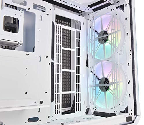 Thermaltake View 51 ATX Full Tower Snow ARGB Edition Tempered Glass Side Panel image