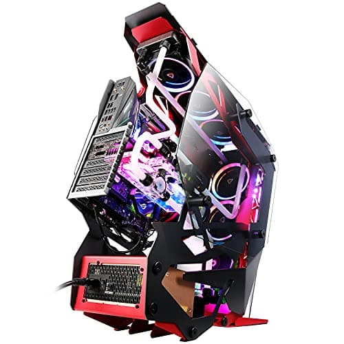 Antec TORQUE ATX Mid Tower Black / Red Tempered Glass Side Panel, USB 3.2 Gen 2 Type-C USB 3.2 Gen 1 Type-A image
