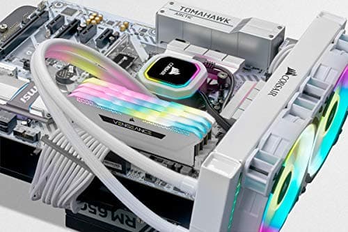Corsair Vengeance RGB Pro SL White / Black DDR4-3200 CL16 32GB (4x8GB) image