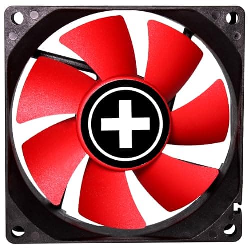 Xilence XPF80.R.PWM 80mm Red / Black PWM 21.8 CFM image