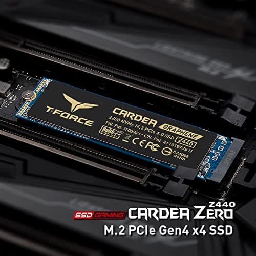 TEAMGROUP Cardea Zero Z440 Graphene 1TB SSD M.2-2280 PCIe 4.0 NVMe image