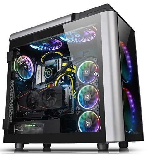 Thermaltake Level 20 GT RGB Plus ATX Full Tower Black / Silver Tempered Glass Side Panel image