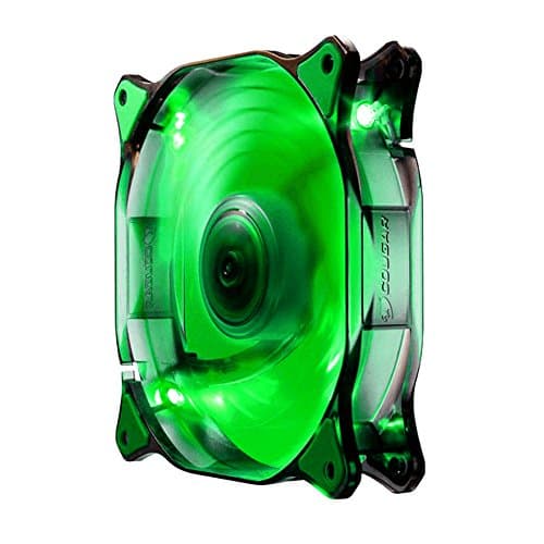 Cougar Dual-X 120mm Green Green LED 1-Pack image