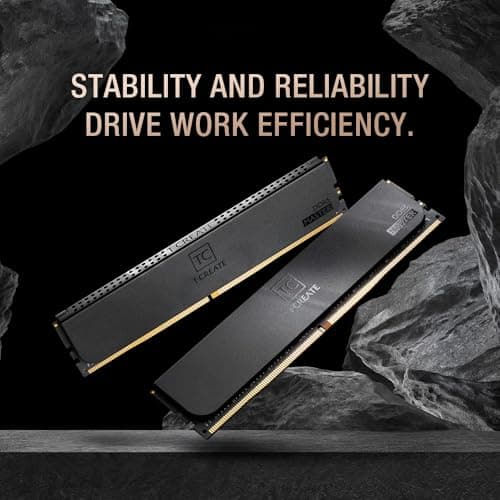 TEAMGROUP T-Create Master Black Registered DDR5-6400 CL32 64GB (4x16GB) image