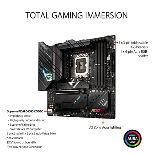 Asus Z690-G ROG STRIX GAMING WIFI DDR5 Micro ATX image