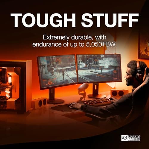 Seagate FireCuda 530R 1TB SSD M.2 w/Heatsink PCIe 4.0 NVMe image