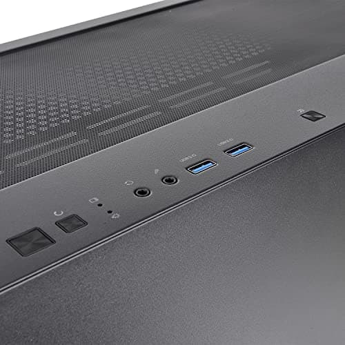 Thermaltake Divider 370 ATX Mid Tower Black Tempered Glass Side Panel ARGB image