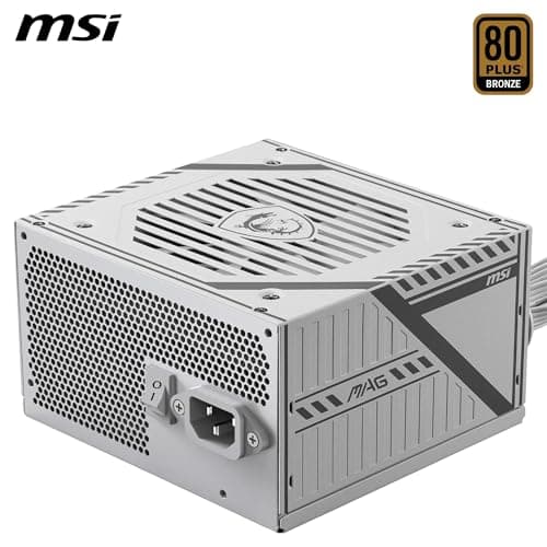 MSI MAG A650BNL Black ATX 650W Non-Modular 80+ Bronze Certified image
