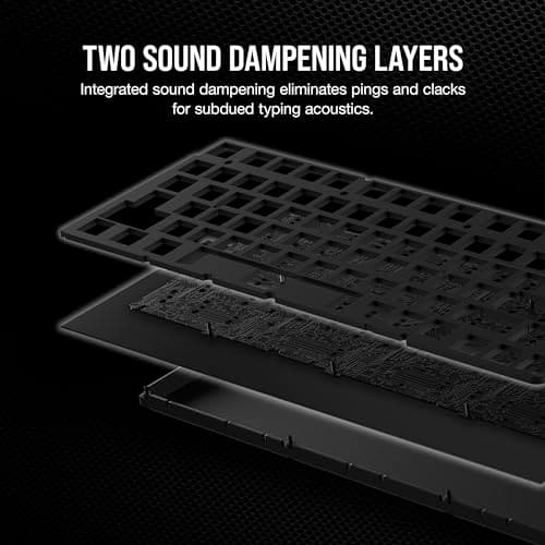 Corsair K65 PLUS RGB Wired/Wireless Corsair MLX Red Linear Gaming Keyboard image