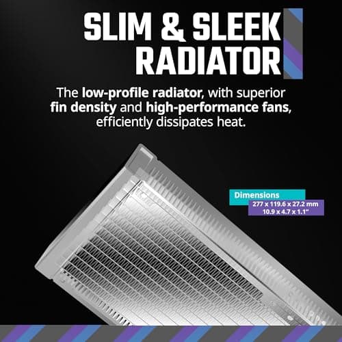 Cooler Master MasterLiquid 240L Core Water 240mm ARGB White image