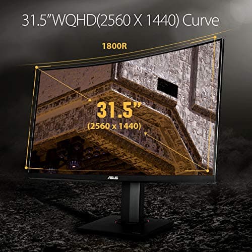 Asus TUF GAMING VG32VQ 31.5" 1440p 144Hz VA Curved Monitor image
