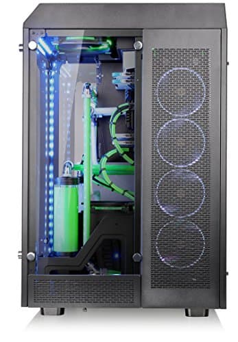 Thermaltake Tower 900 ATX Full Tower Black with Tempered Glass Side Panel and USB 3.2 Gen 1 Type-A image