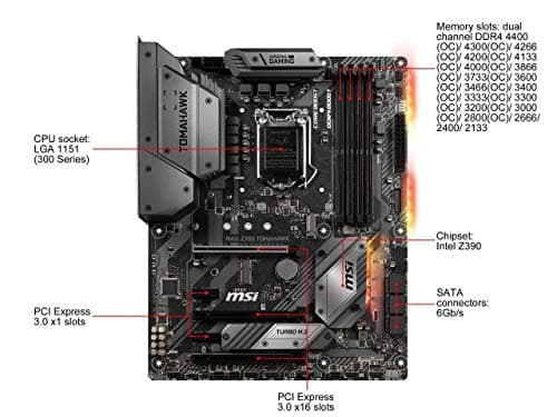 MSI Z390 MAG TOMAHAWK DDR4 ATX image