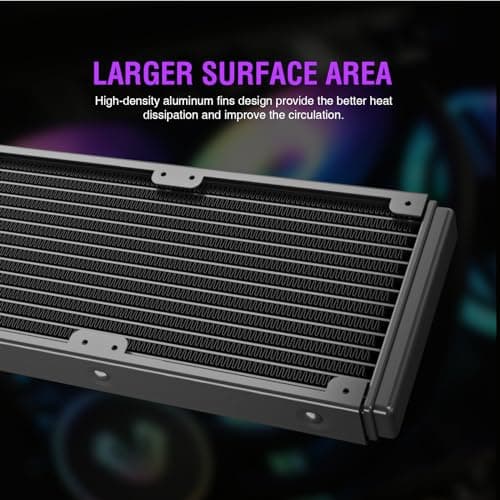 Vetroo V240 52 CFM Water 240mm Black image