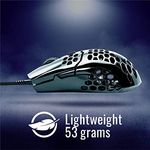 Cooler Master MM710 Glossy Black Wired Optical Mouse image