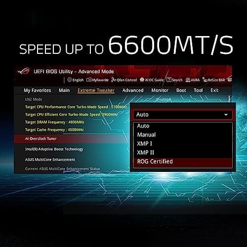 ADATA XPG LANCER RGB ROG CERTIFIED Black DDR5-6600 CL32 32GB (2x16GB) image