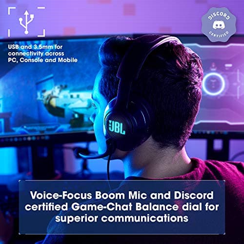 JBL Quantum 400 Closed-Back Gaming Headset image