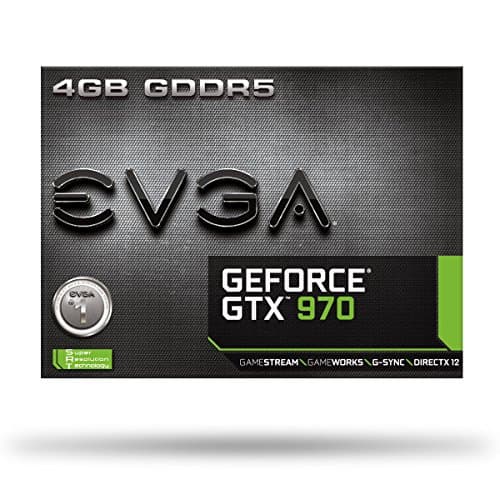 EVGA GeForce GTX 970 Black / Gray 4GB GDDR5 Black / Gray image