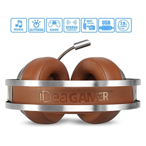 iDeaUSA S409 7.1 Channel Closed-Back Headset image