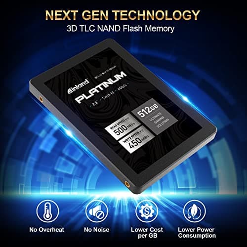 Inland Platinum 512GB SSD 2.5" SATA image