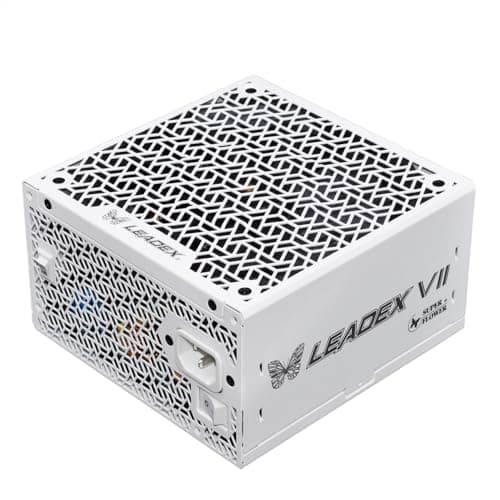 Super Flower LEADEX VII Platinum PRO White 1200W Fully Modular 80+ Platinum image