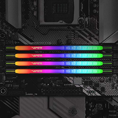 Patriot Viper Steel RGB Black DDR4-3600 CL20 32GB (2x16GB) image