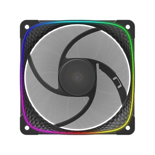 Geometric Future Squama 2503R 120mm Black PWM Addressable RGB image