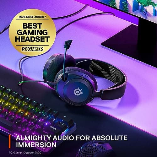 SteelSeries Arctis Nova 1 Closed Gaming Headset image