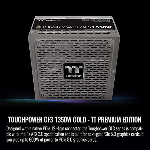 Thermaltake Toughpower GF3 TT Premium ATX 1350W Fully Modular 80+ Gold Certified image