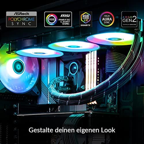 ARCTIC Liquid Freezer II 360 RGB Water 360mm RGB 48.8 CFM Black / Gray image