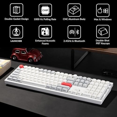 Keychron Q6 Max QMK/VIA RGB Bluetooth/Wireless/Wired Gaming Keyboard image